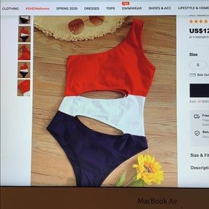 one piece bathing suit